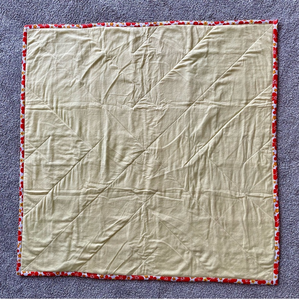 Colorful Handmade Patchwork Quilt - Picture 4 of 4